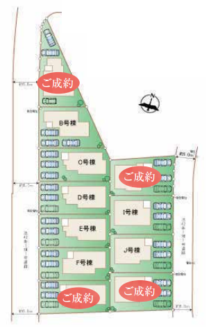 分譲区画マップ