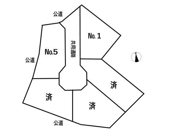 分譲区画マップ