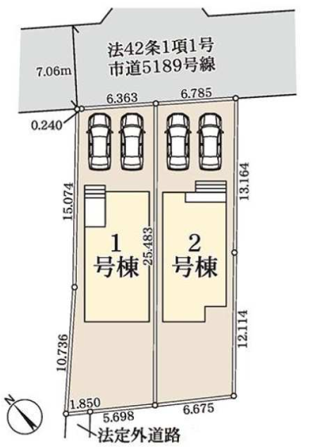 分譲区画マップ