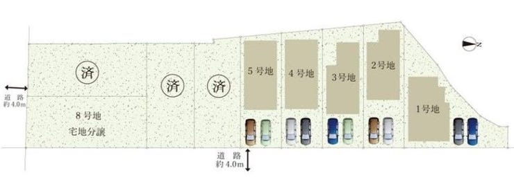 分譲区画マップ