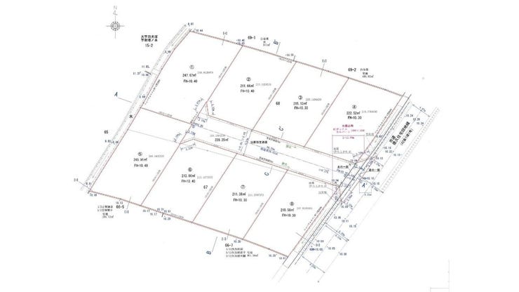分譲区画マップ