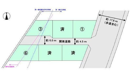 分譲区画マップ