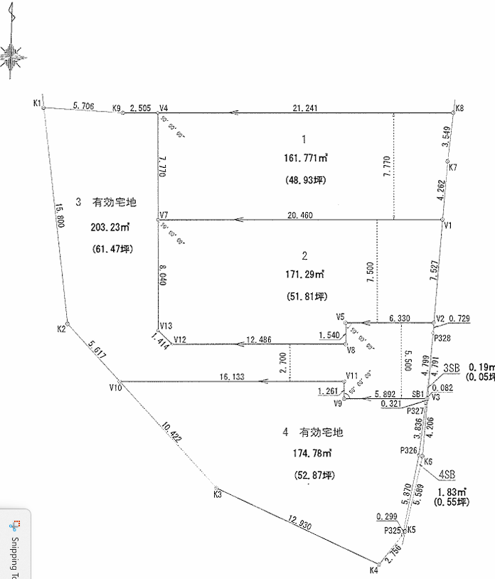 分譲区画マップ