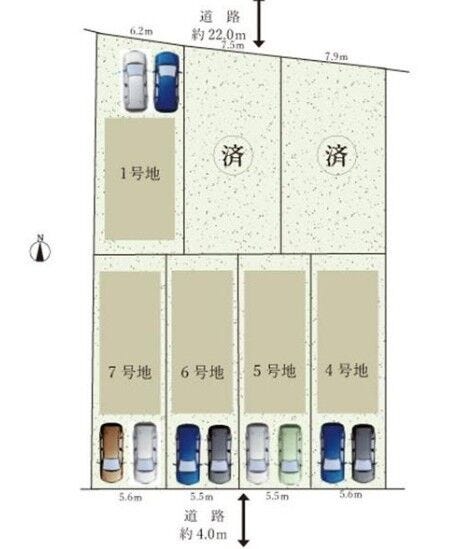 分譲区画マップ