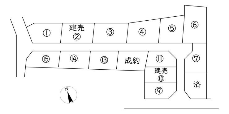 分譲区画マップ