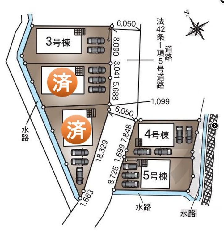 分譲区画マップ