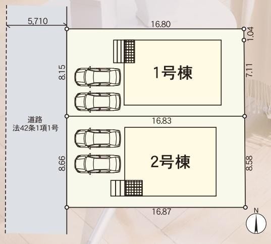 分譲区画マップ