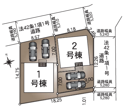 分譲区画マップ