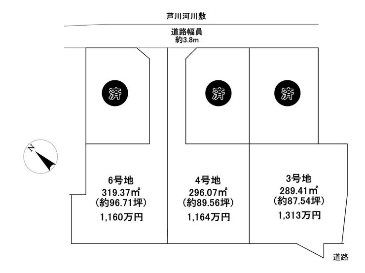 分譲区画マップ