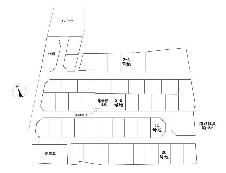 分譲区画マップ
