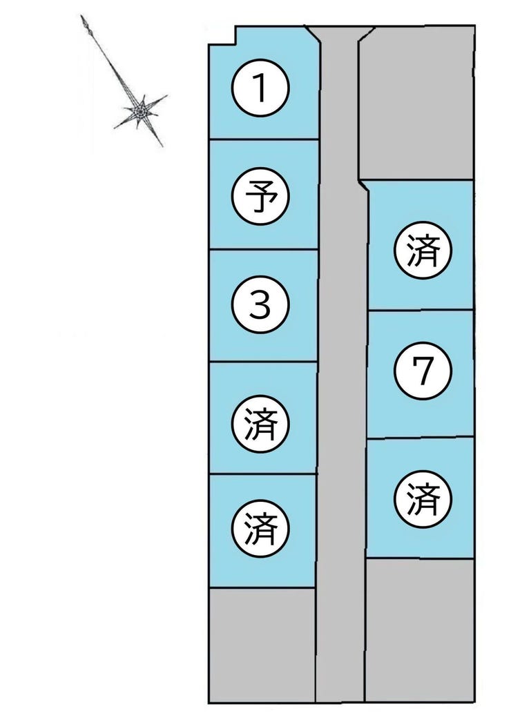分譲区画マップ