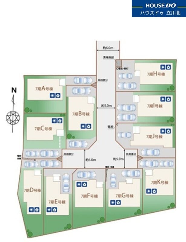 分譲区画マップ