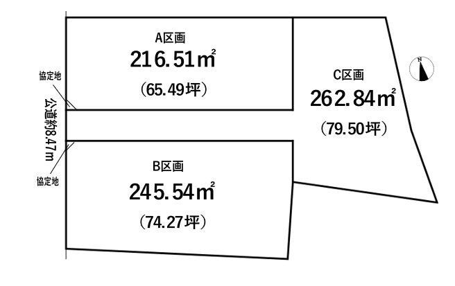 分譲区画マップ