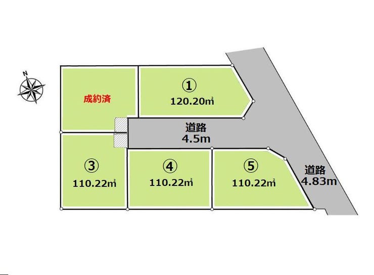 分譲区画マップ