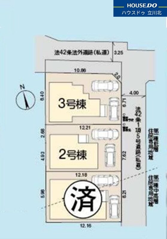 分譲区画マップ