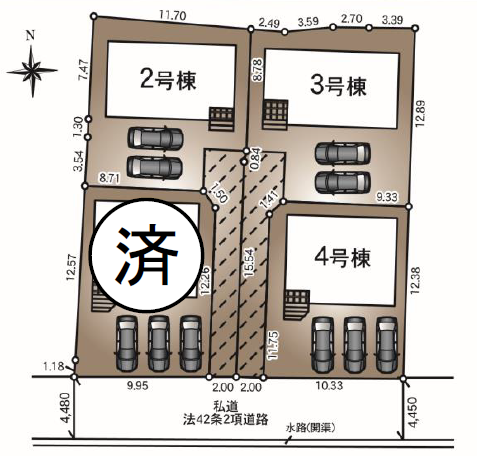 分譲区画マップ