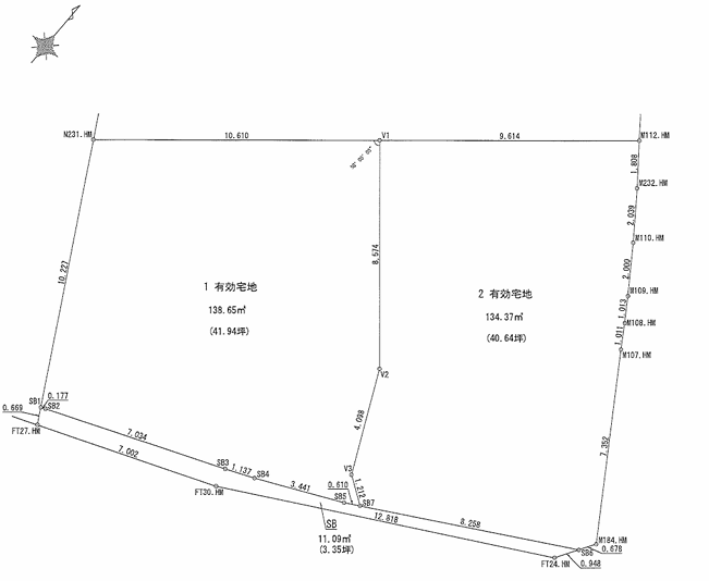 分譲区画マップ