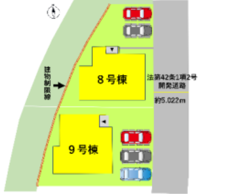 分譲区画マップ