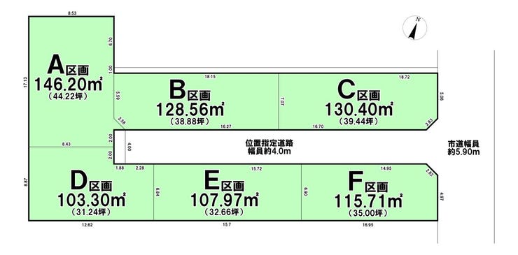 分譲区画マップ