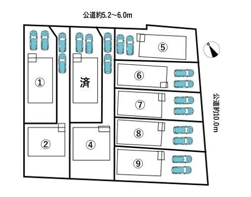 分譲区画マップ