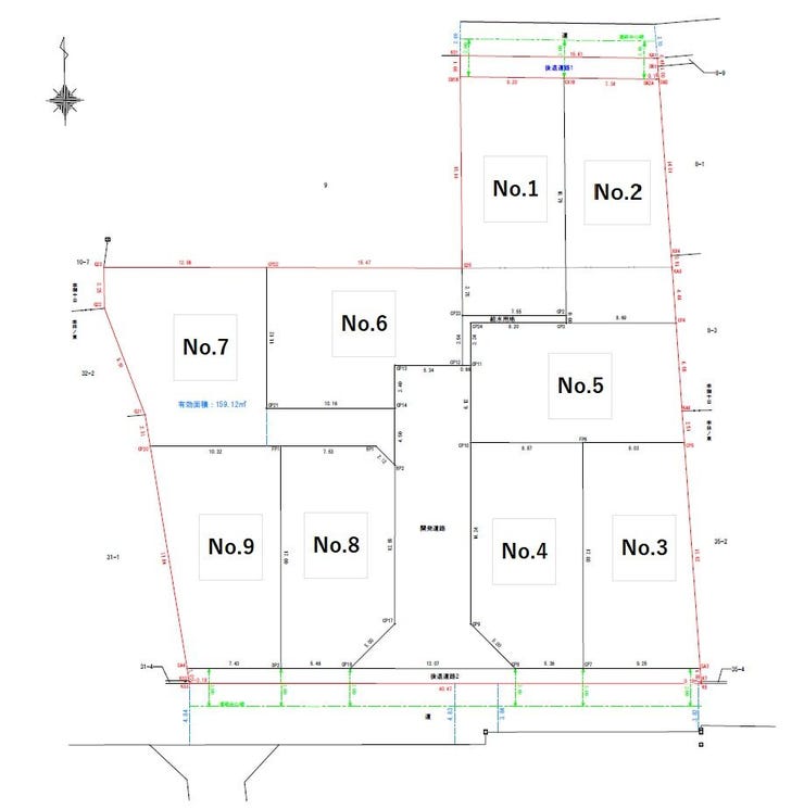 分譲区画マップ