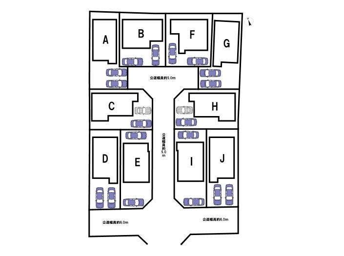 分譲区画マップ