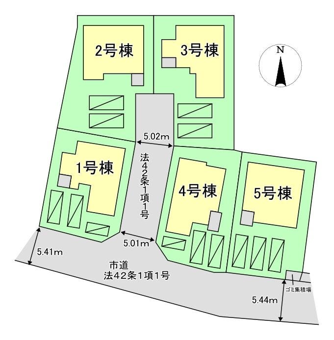 分譲区画マップ