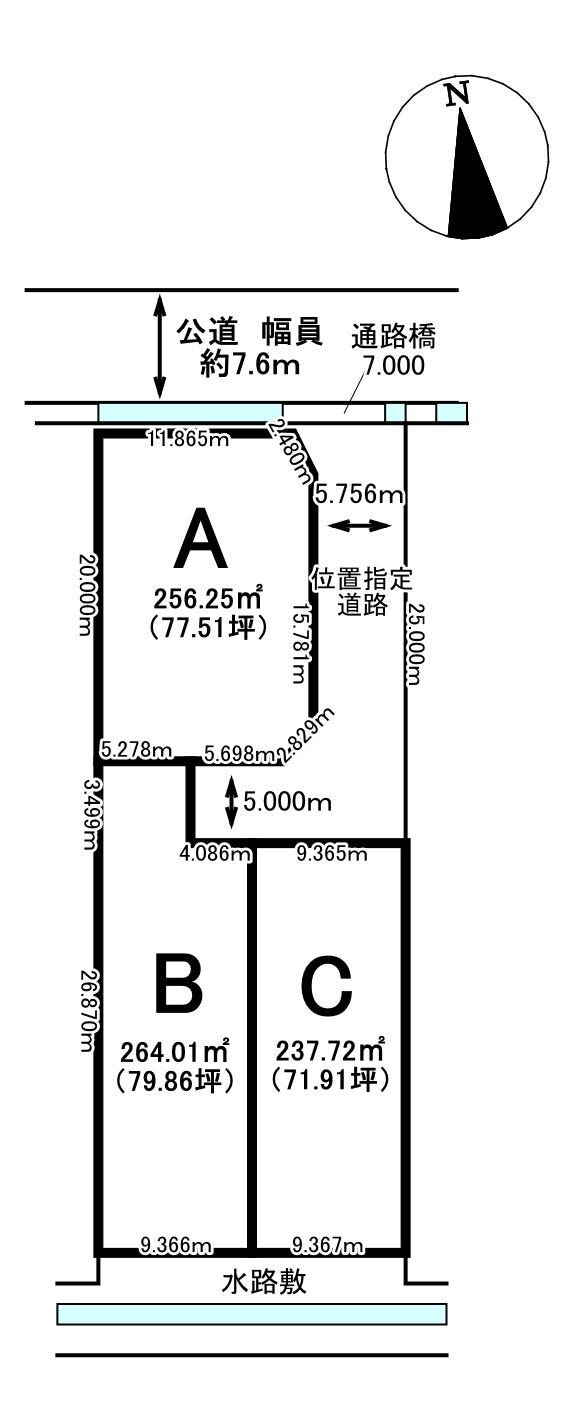 分譲区画マップ