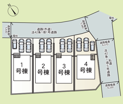 分譲区画マップ