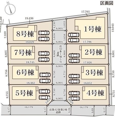 分譲区画マップ