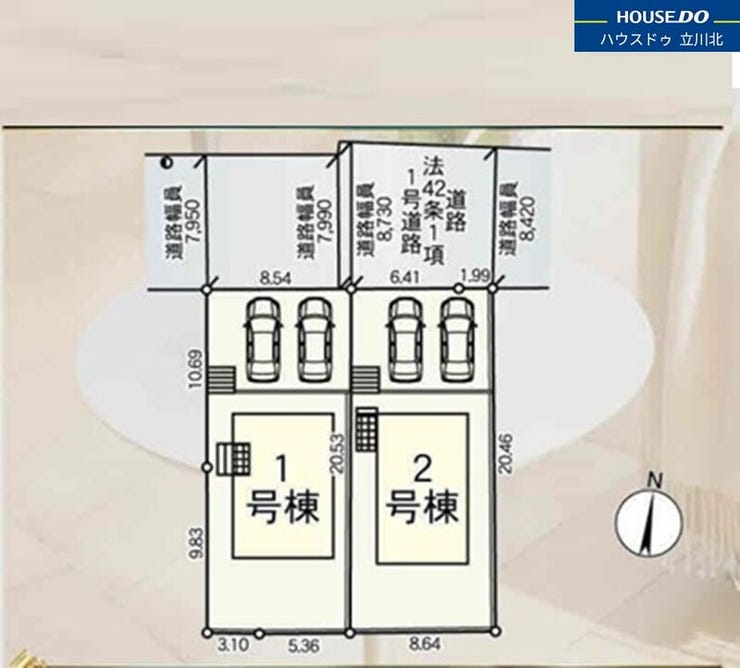 分譲区画マップ