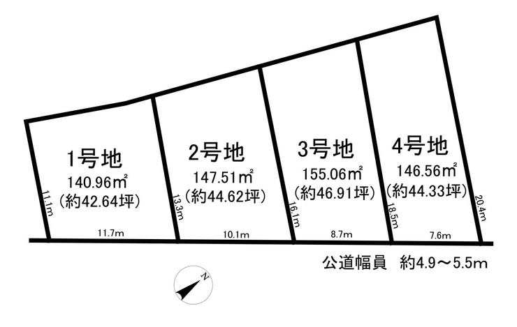 分譲区画マップ