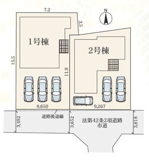 分譲区画マップ