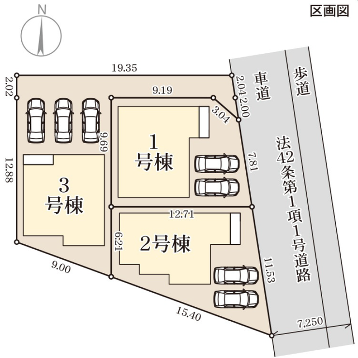 分譲区画マップ