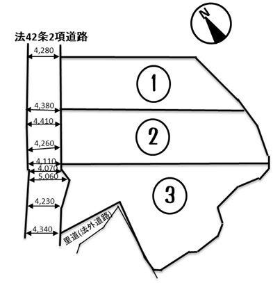 分譲区画マップ