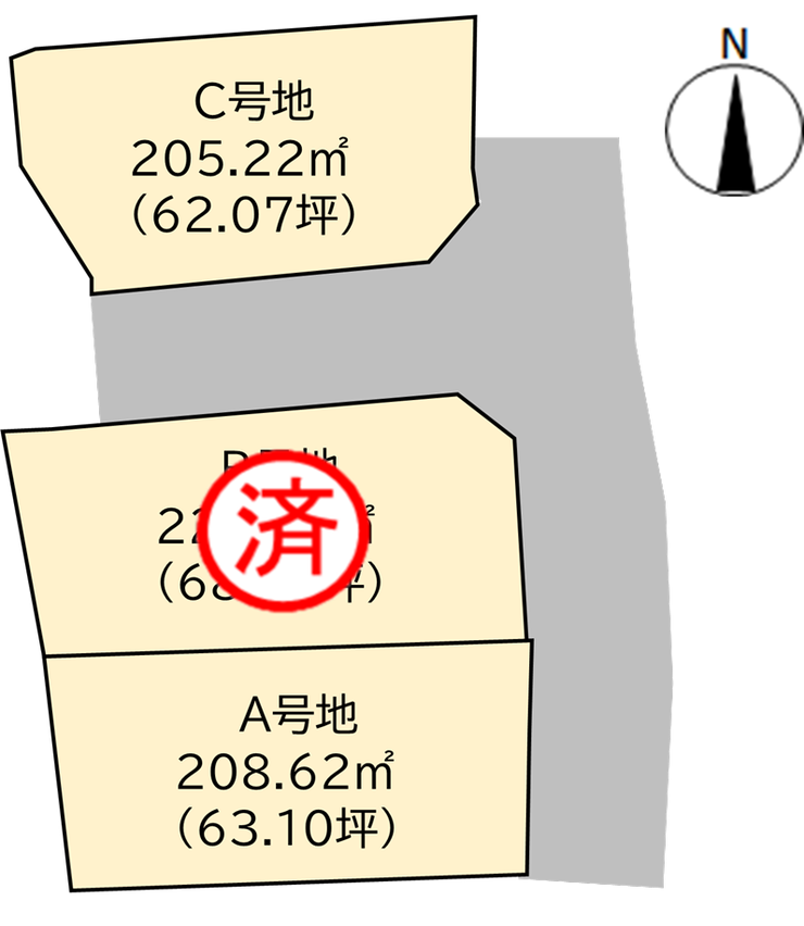 分譲区画マップ