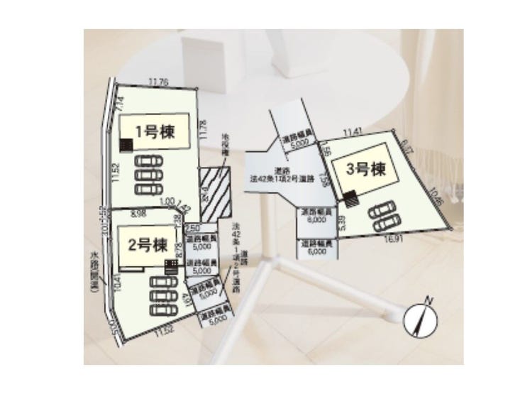 分譲区画マップ