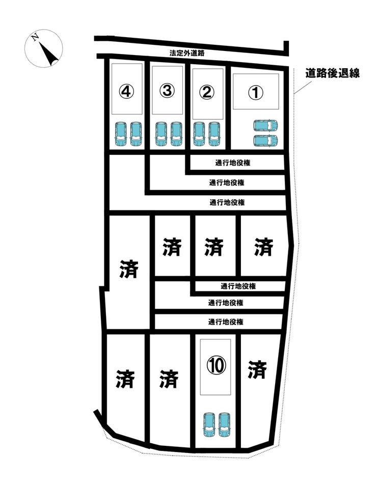 分譲区画マップ