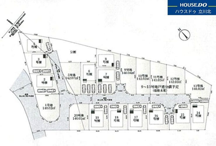 分譲区画マップ