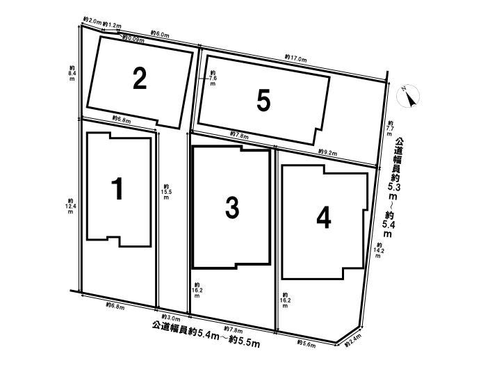 分譲区画マップ
