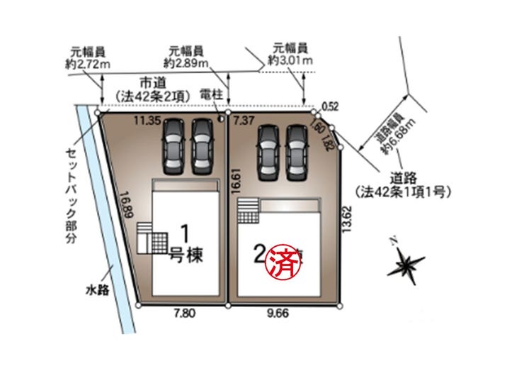 分譲区画マップ