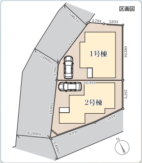 分譲区画マップ