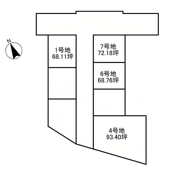 分譲区画マップ