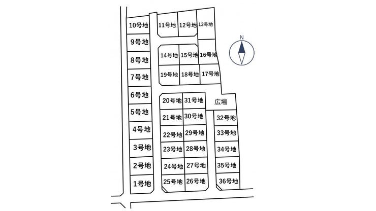 分譲区画マップ