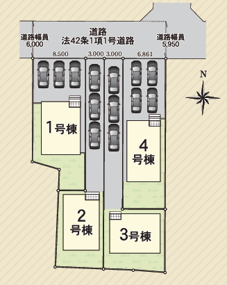 分譲区画マップ