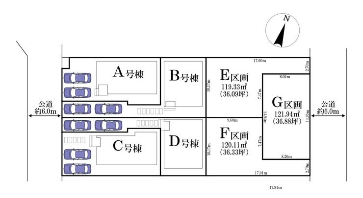 分譲区画マップ