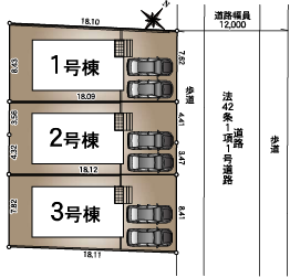分譲区画マップ