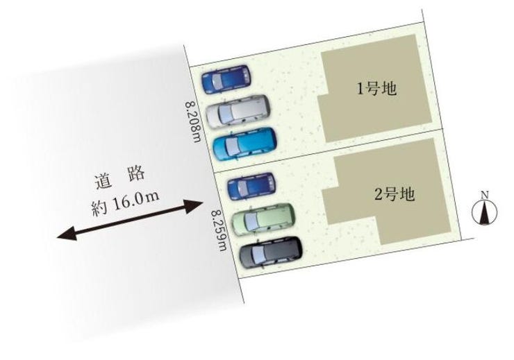 分譲区画マップ