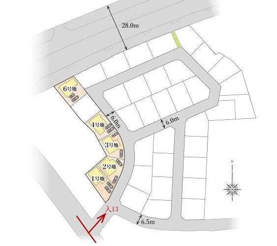 分譲区画マップ