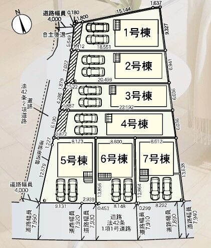 分譲区画マップ